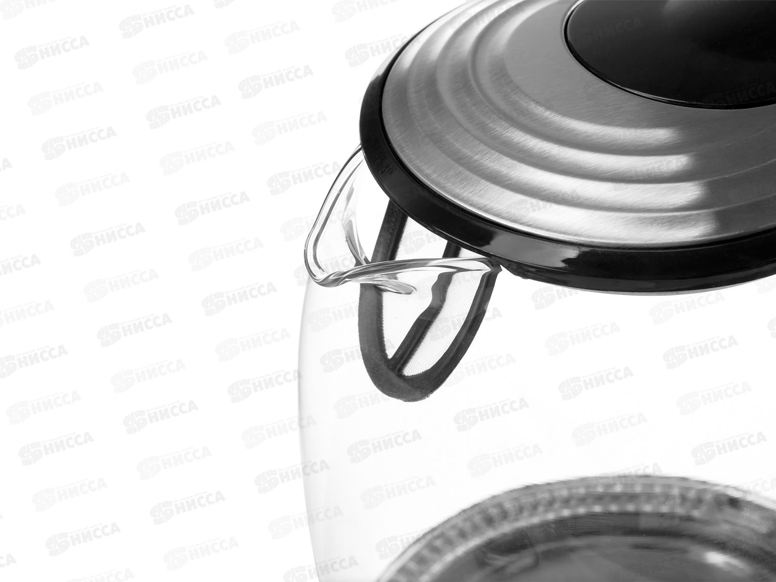 Чайник электрический SA-2724DBK (1,7) стеклянный