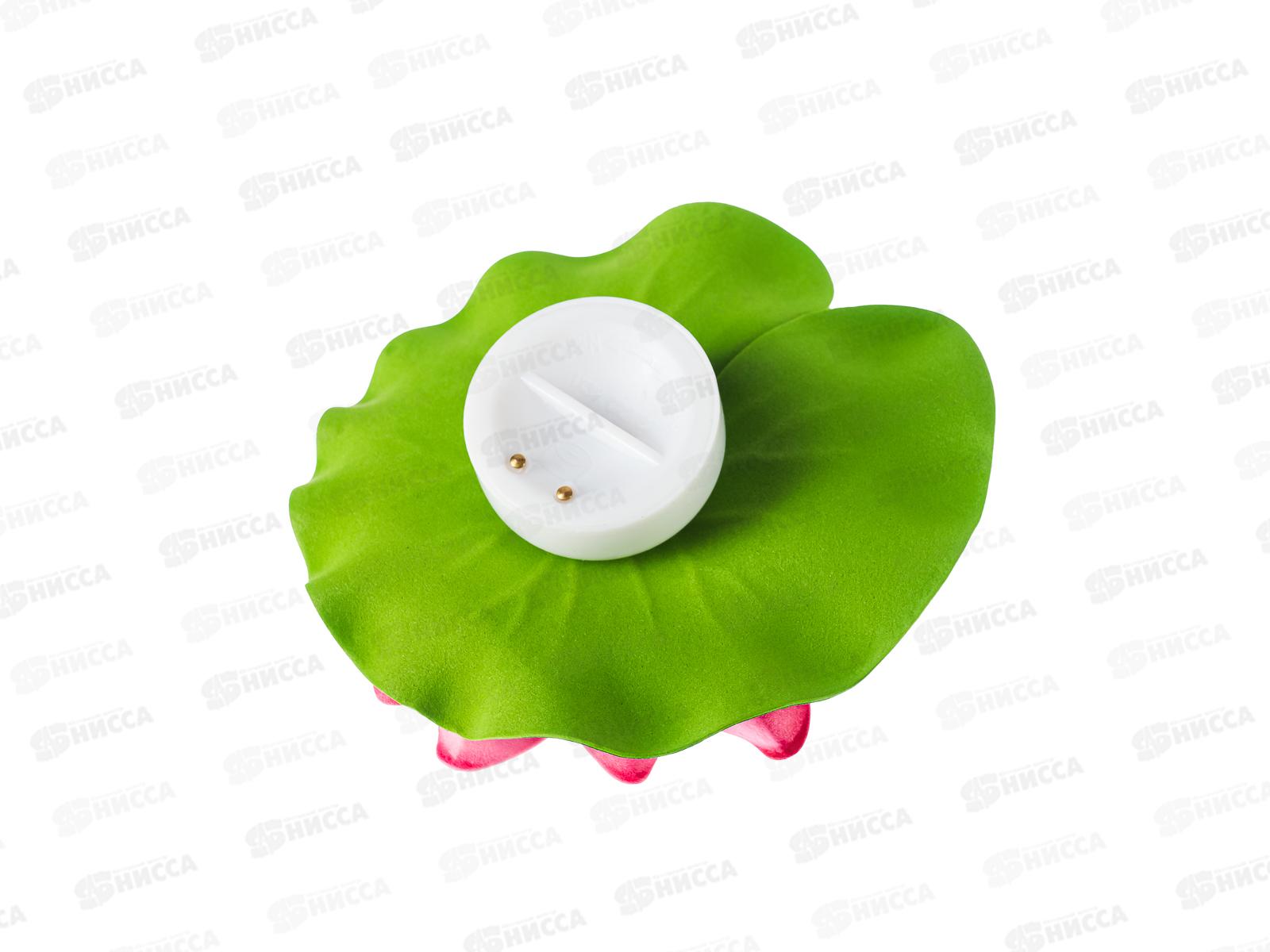 Лилия  для пруда 10см, декор подсветка 1LED 171-017 г