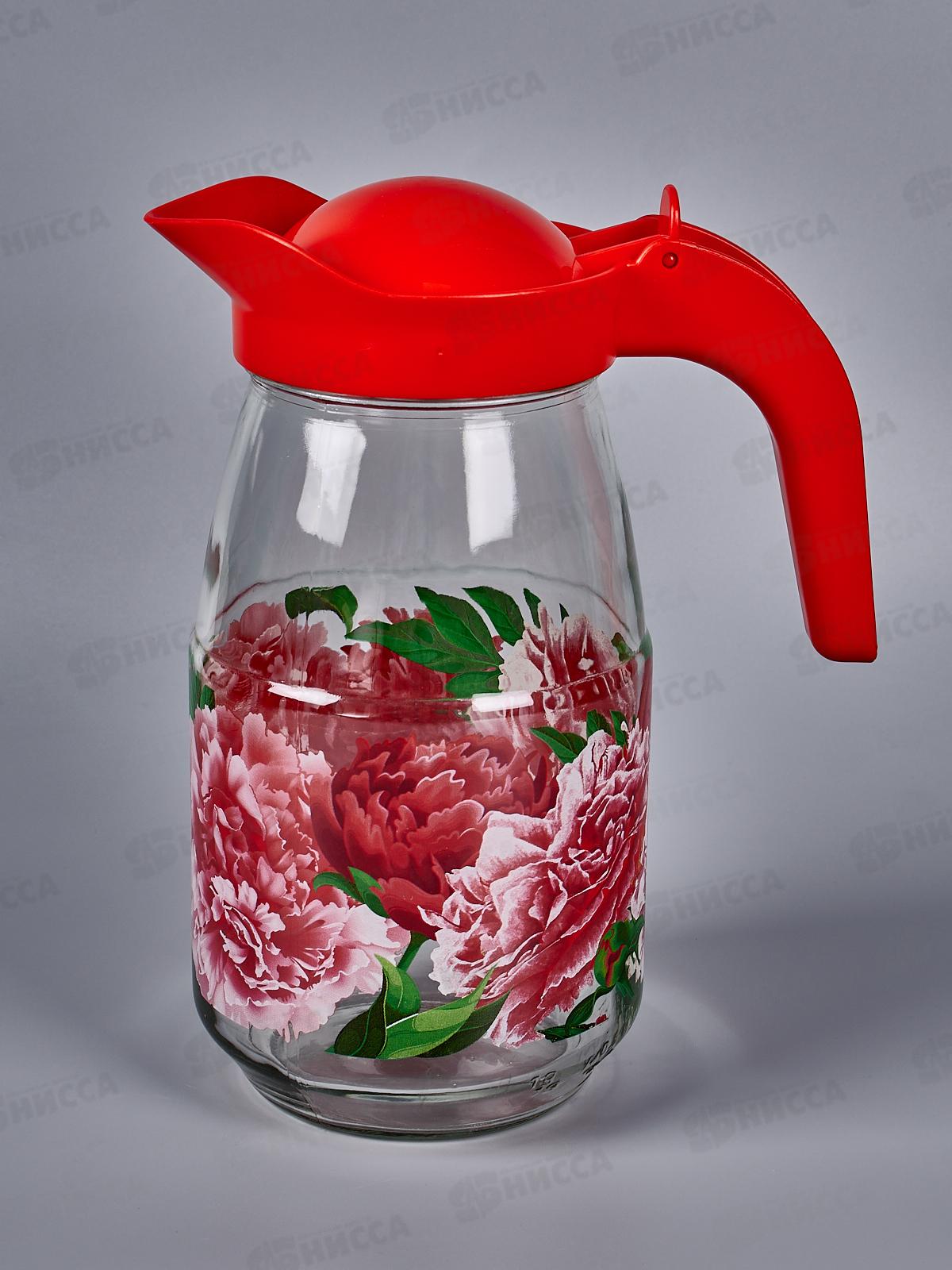 Набор д/воды 7предметов 1607/6-Д Пионы *3