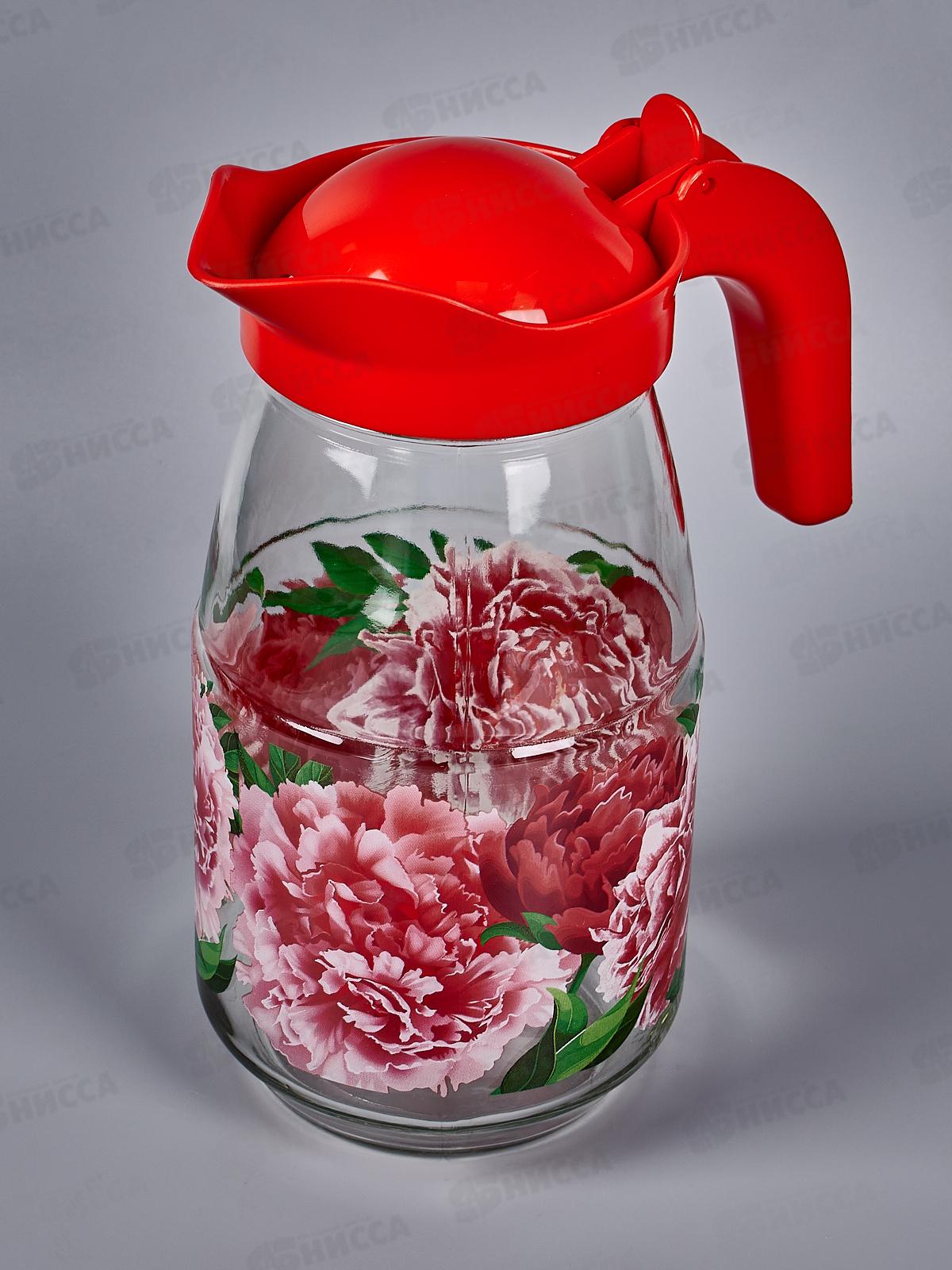 Набор д/воды 7предметов 1607/6-Д Пионы *3