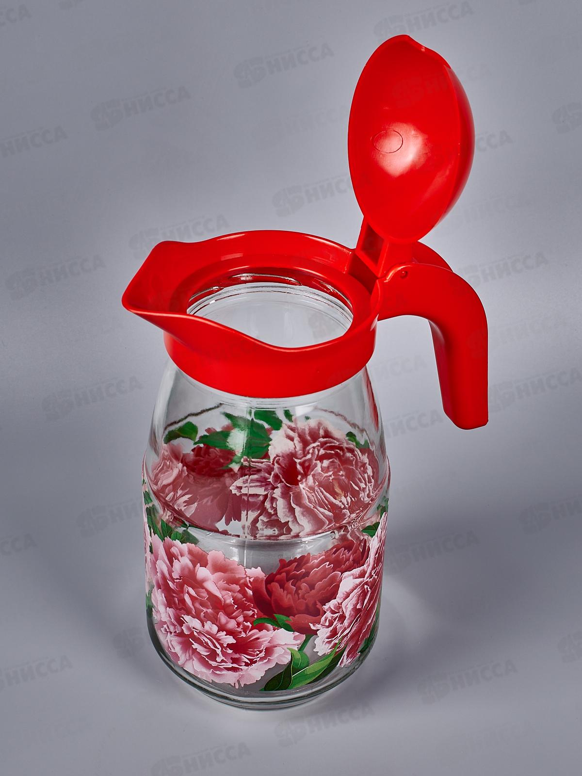 Набор д/воды 7предметов 1607/6-Д Пионы *3