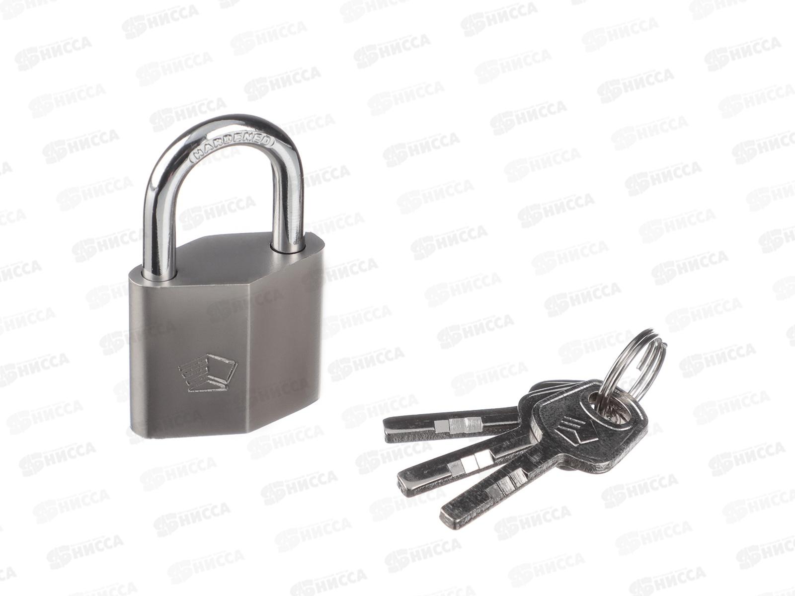 Замок навесной ЕРМАК 30&quot страж, металл 673-038 г