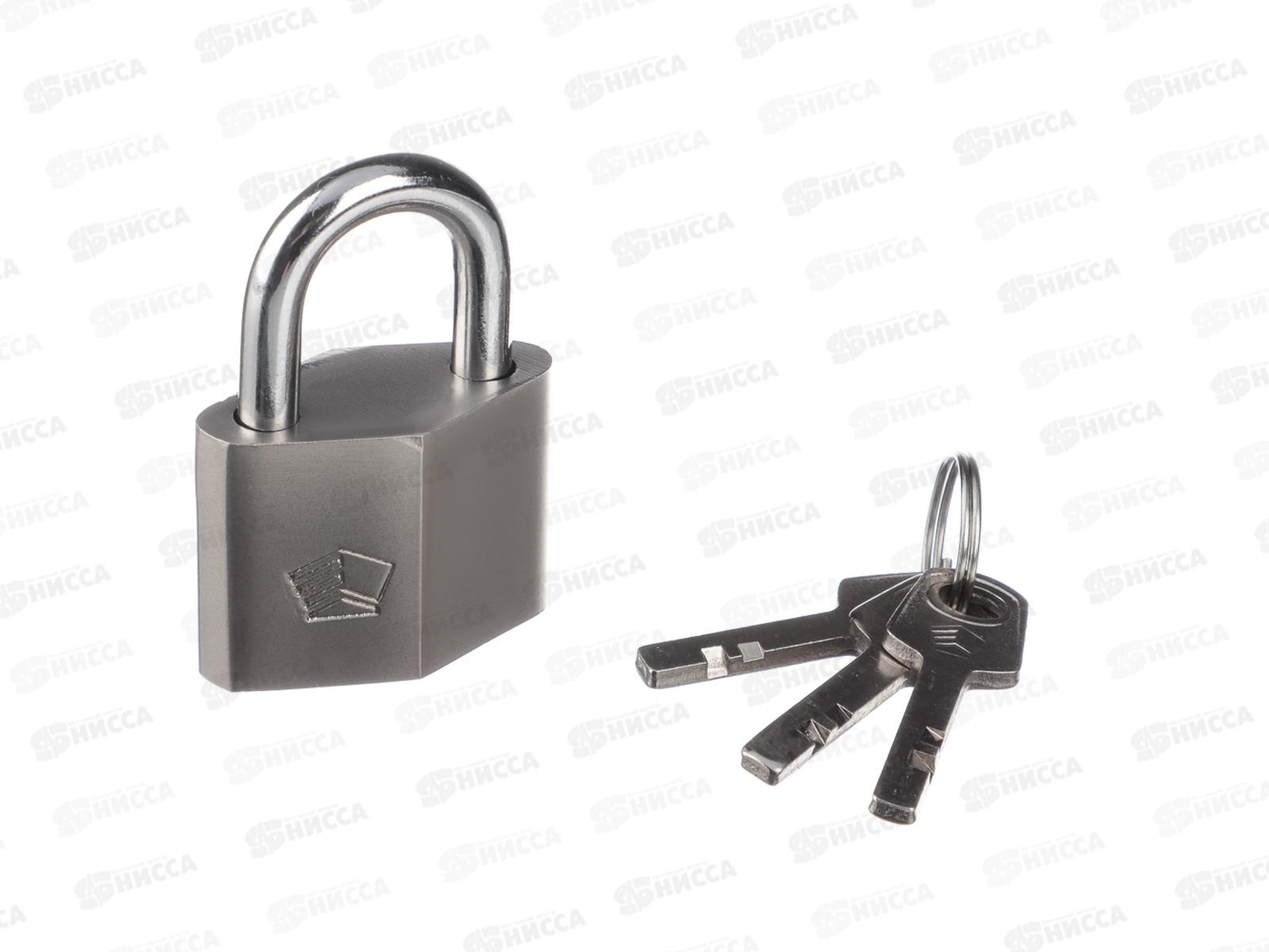 Замок навесной ЕРМАК 40&quot страж, металл 673-039 г