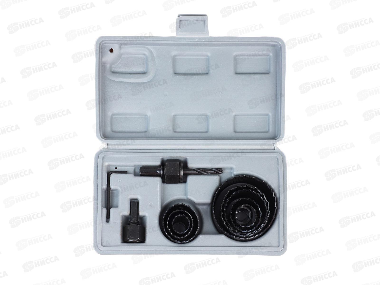 Набор пил ЕРМАК кольцевых 19-64мм 12 предметов  649-080 г *5