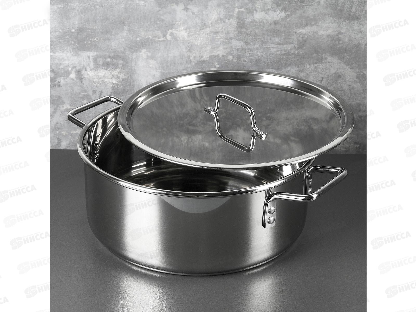 Кастрюля 12,0л (ОБЩЕПИТ) d-35 h-14 KT-ОБ-12KH *1