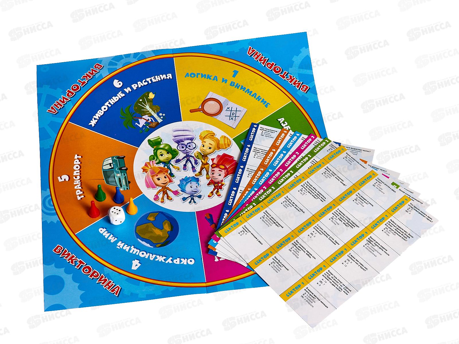 Викторина 09403 &quotУМКА&quot 100 вопросов Фиксики в коробке *20