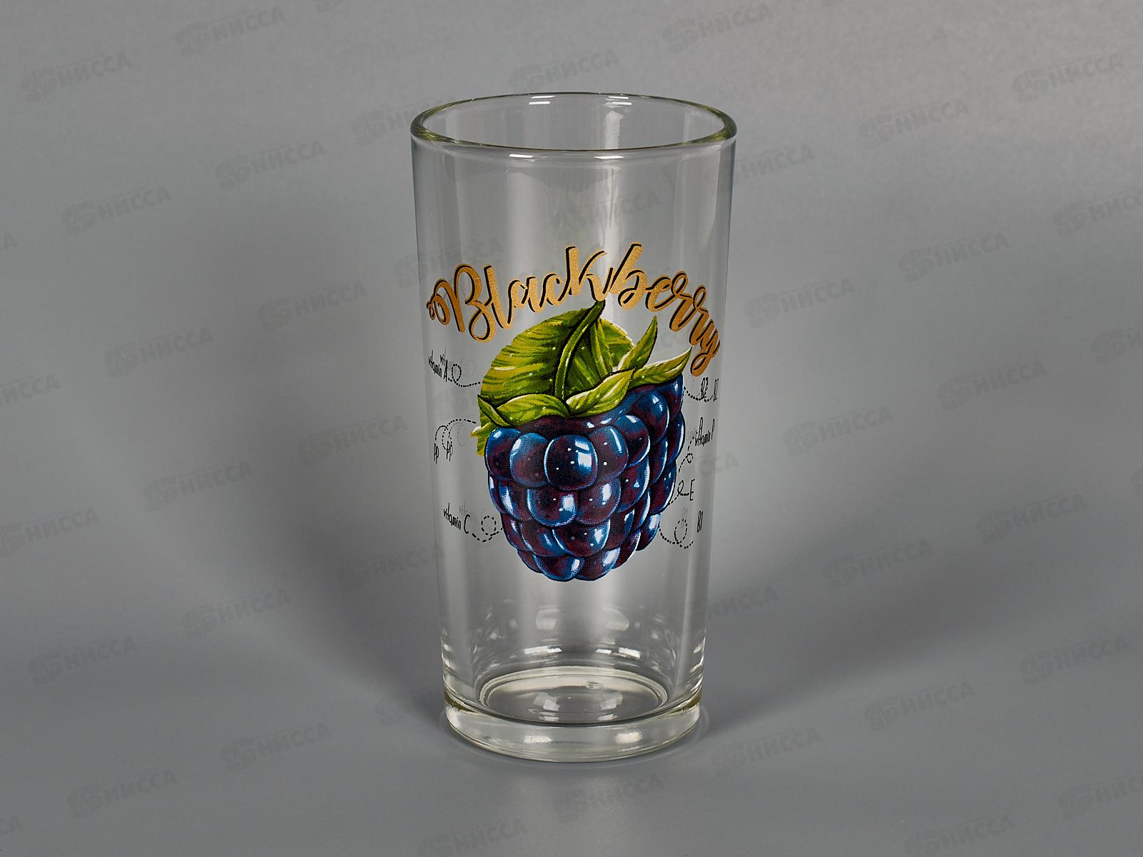 Набор стаканов &quotОда&quot (Полезная ежевика) 6шт 230см3 *6 1256
