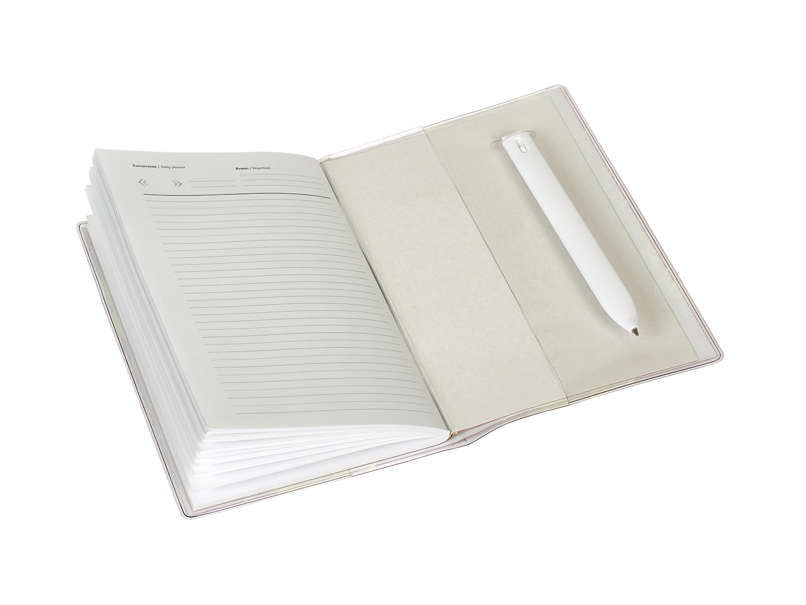 Ежедневник ДПС Листья тропиков, с ручкой, 2528-23*4