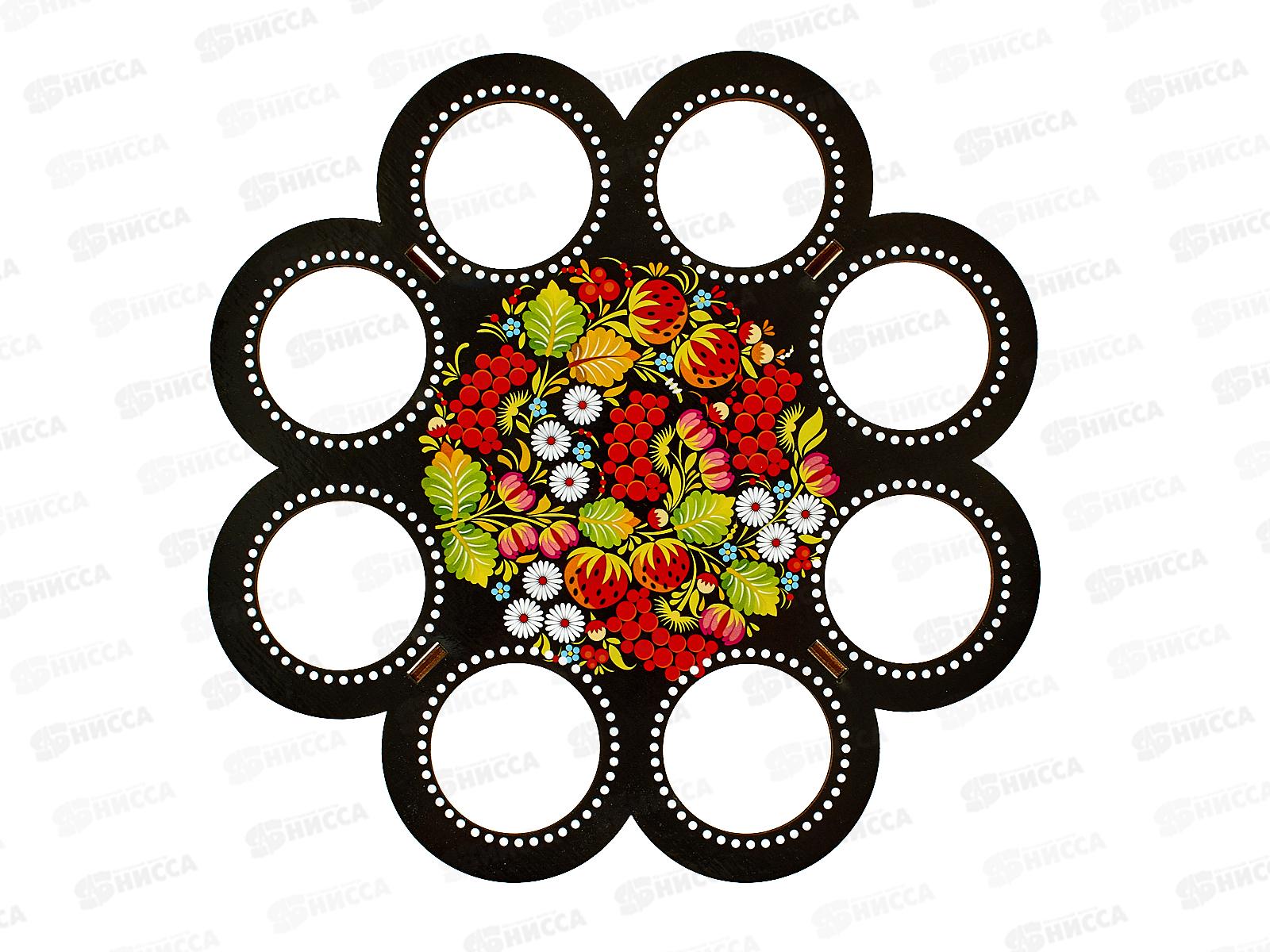 Подставка под пасхальные яйца дерево Пасха ПХ01-14