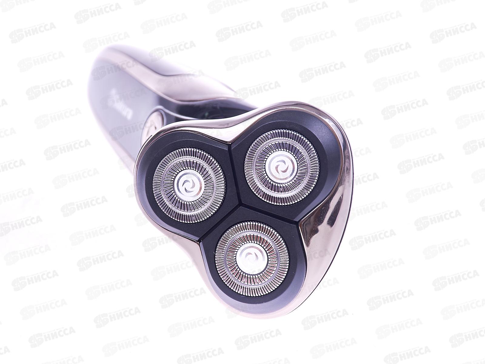 Бритва электрическая SA-5425BK триммер влажное бритье