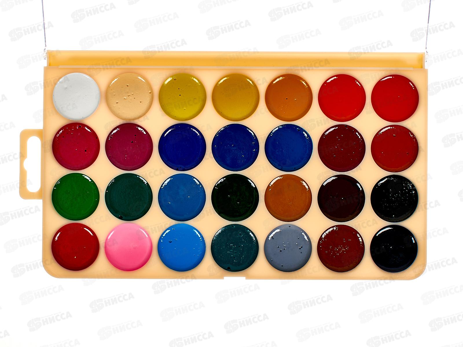 Акварель ЛУЧ медовая  Школа творчества 28цветов, без кисти 29с1759-08 *18