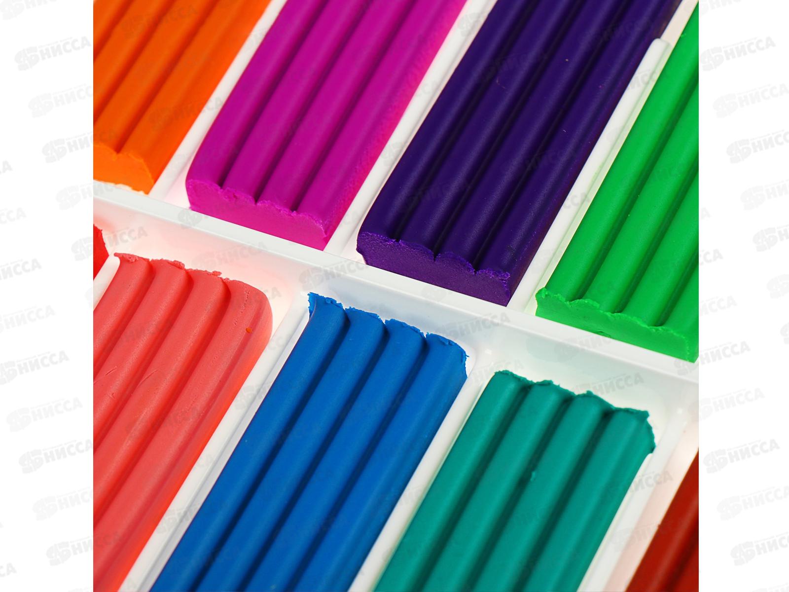 Пластилин 12цветов 240г ЛУЧ ZOO, картонная упаковка 29с1722-08 *16