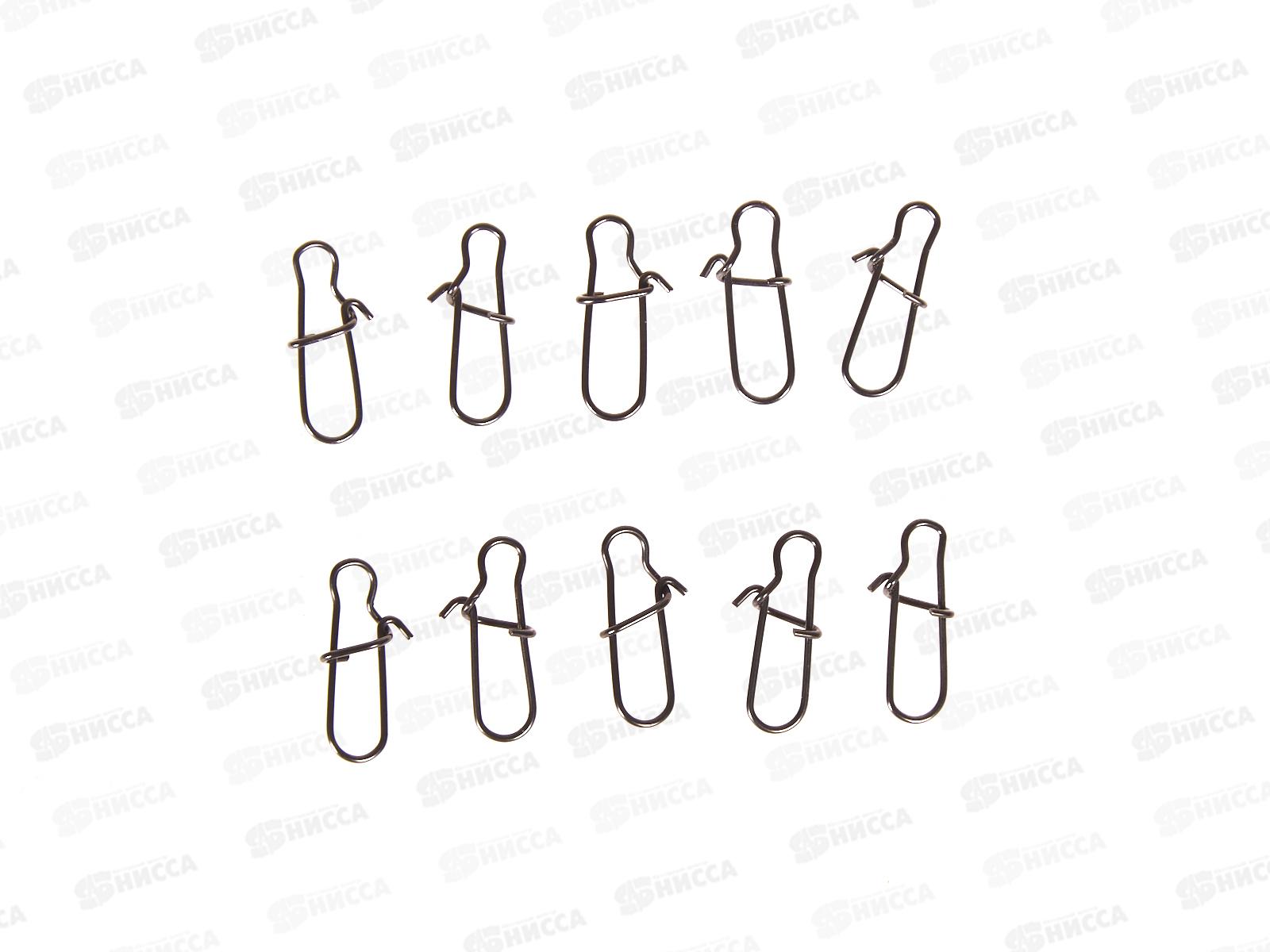 Набор карабинов-застежек 10шт AZOR 148-074 г