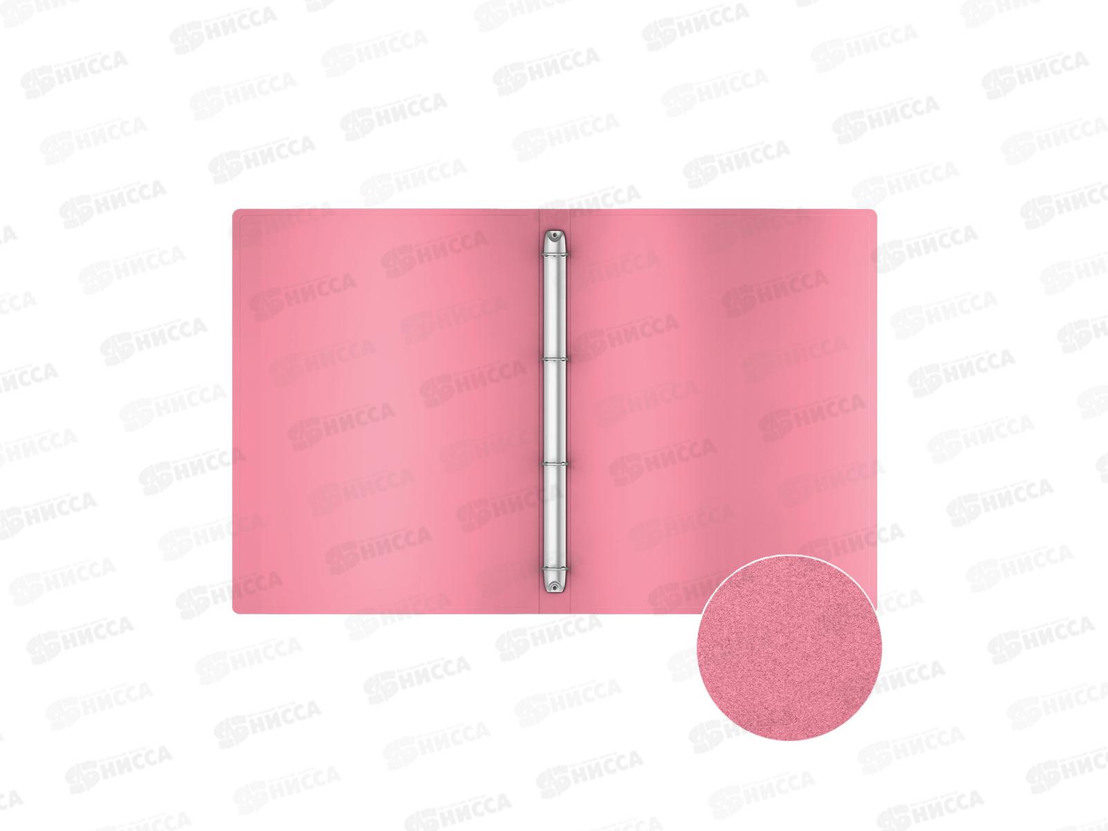 Папка на 4-х кольцах 24мм А4 EK ассорти, 49978 *4/36