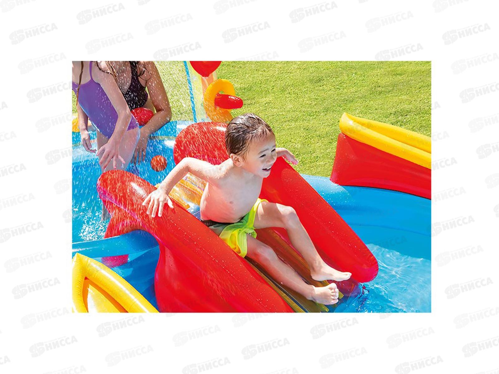 Надувной игровой центр 57453 Радуга (297*193*135см) INTEX