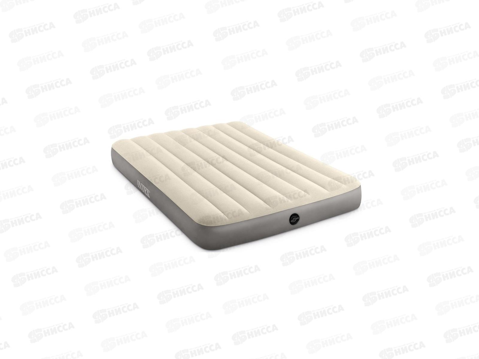 Матрас 64102 надувной (137*191*25) SINGLE, INTEX  *3