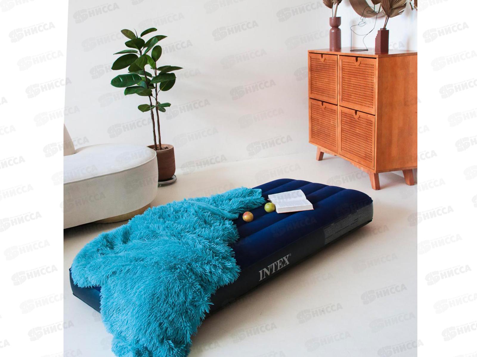 Матрас 64756 надувной (76*191*25см) INTEX  *6