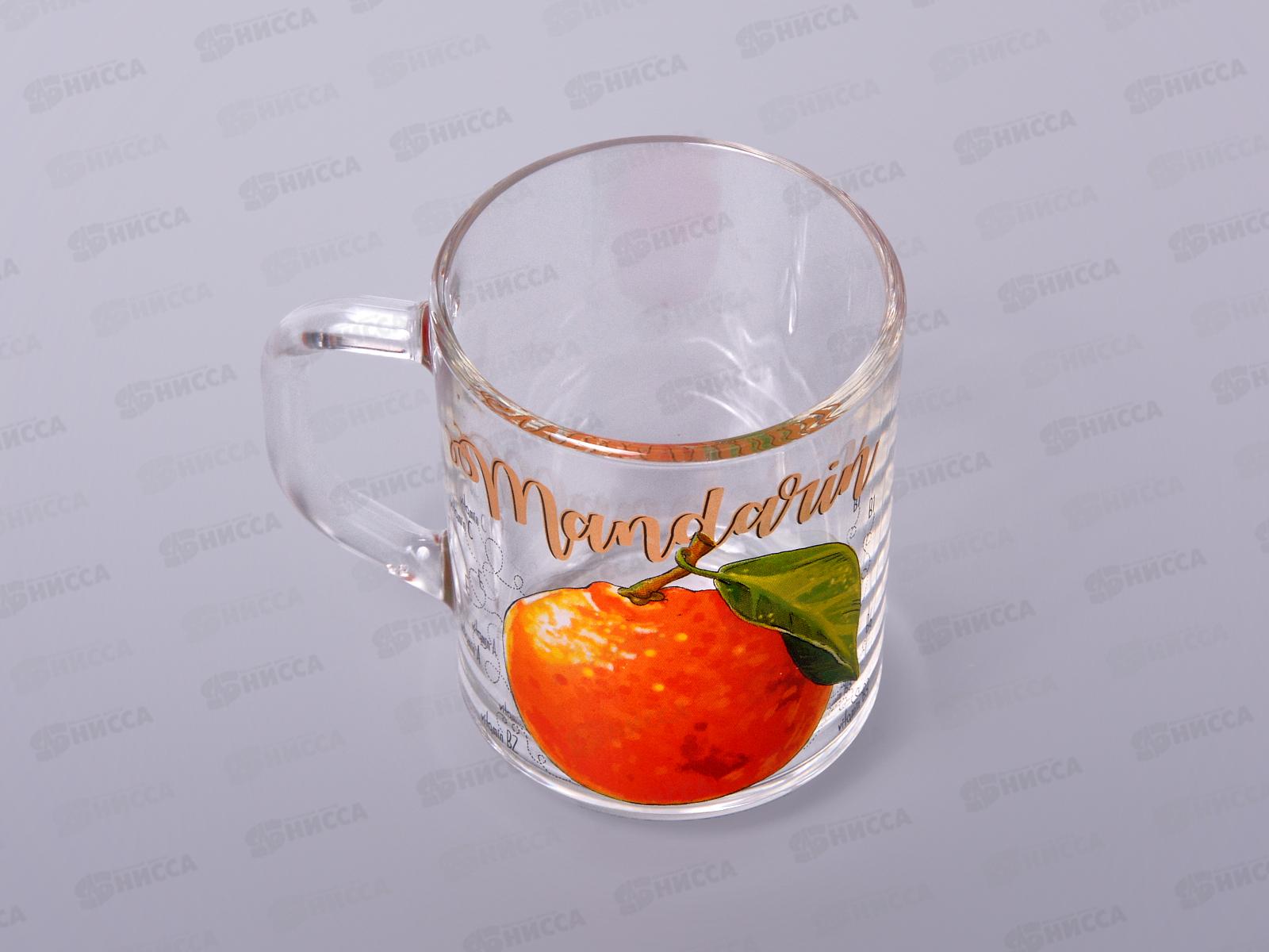 Кружка &quotGreen tea&quot (Полезный мандарин)  200см3 *20 1335