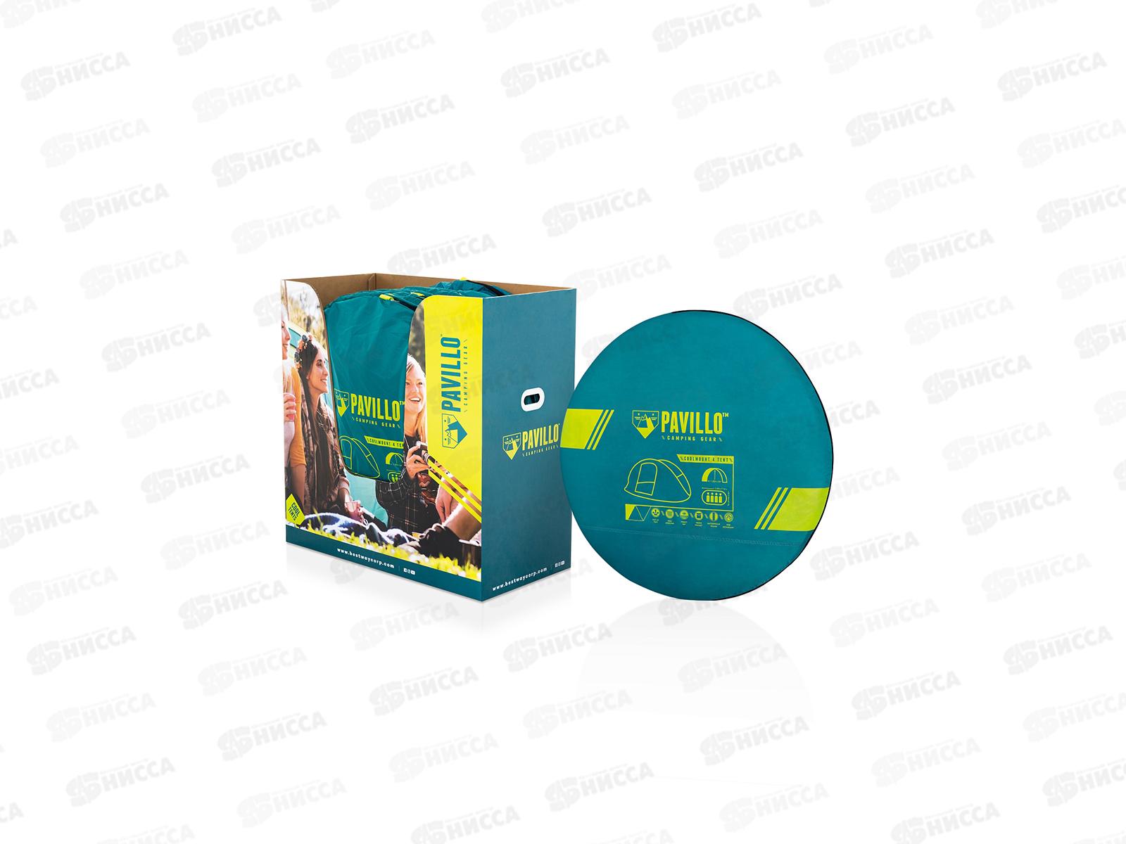 Палатка 4-х местная Coolmount 4. polyester 210*240*100см BESTWAY 68087 041-005 г