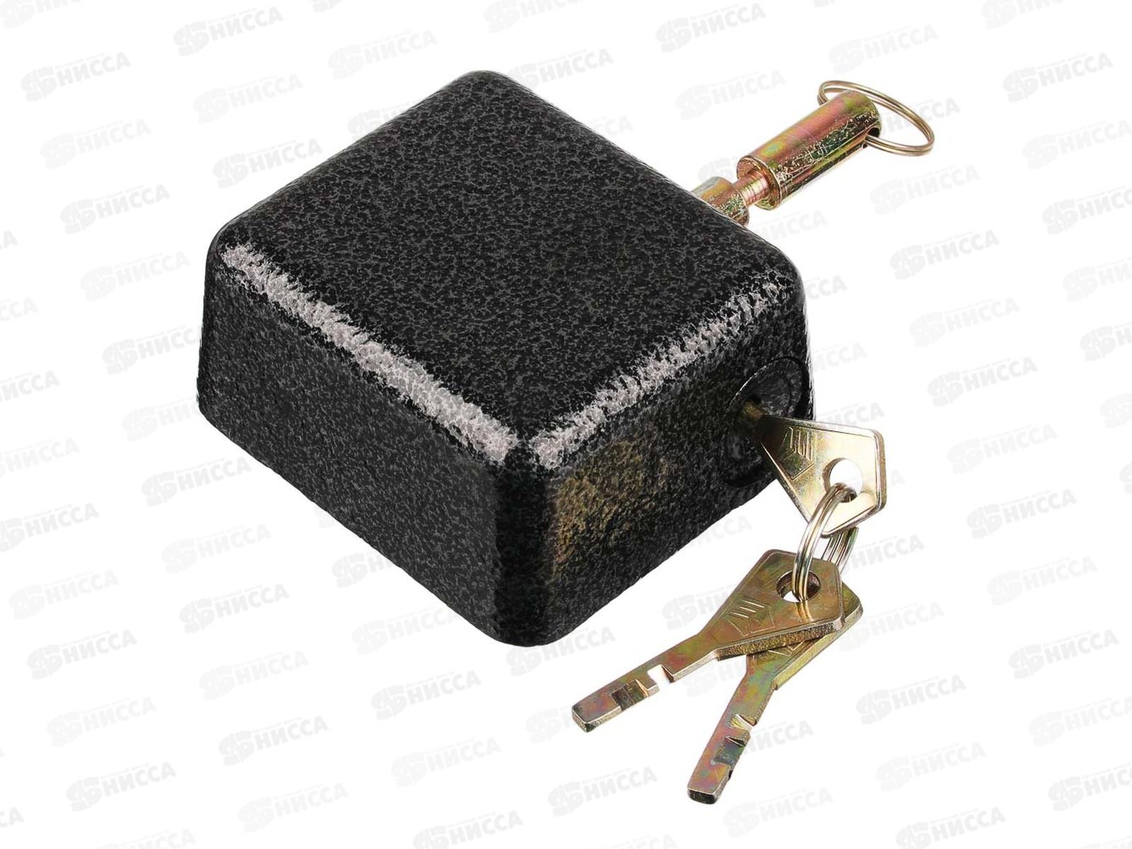 Замок навесной ЕРМАК 80&quot гаражный, с потайной дужкой  468-039 г