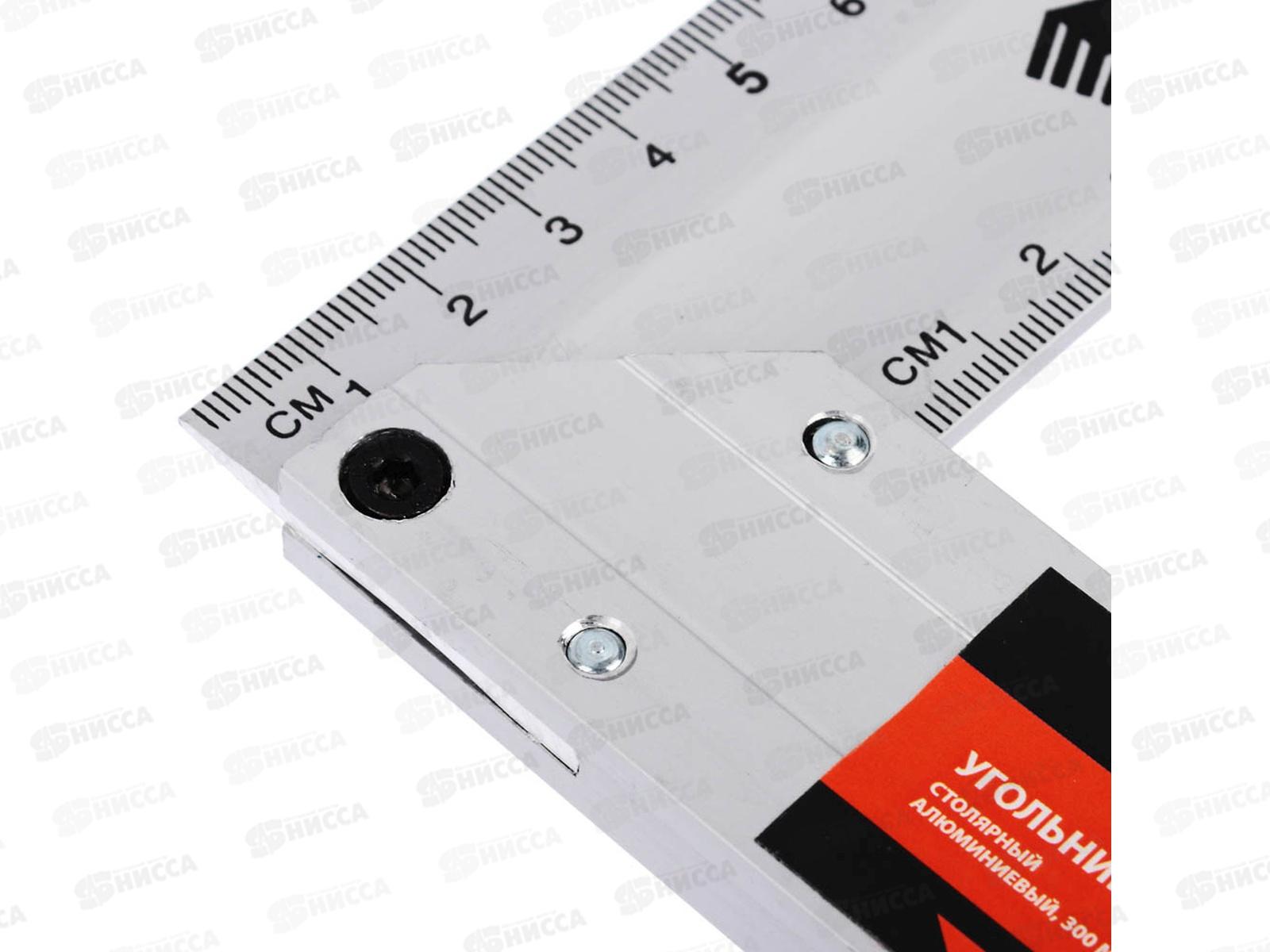 Угольник столярный 300мм алюминий ЕРМАК 659-070 г