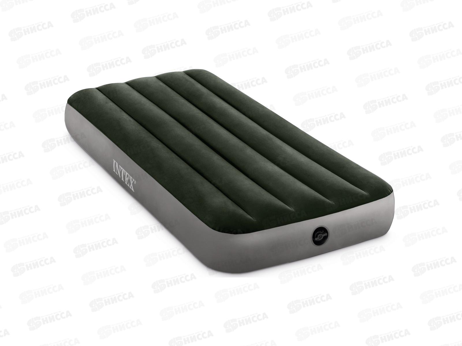 Матрас 64106 надувной (76*191*25см) INTEX  *6