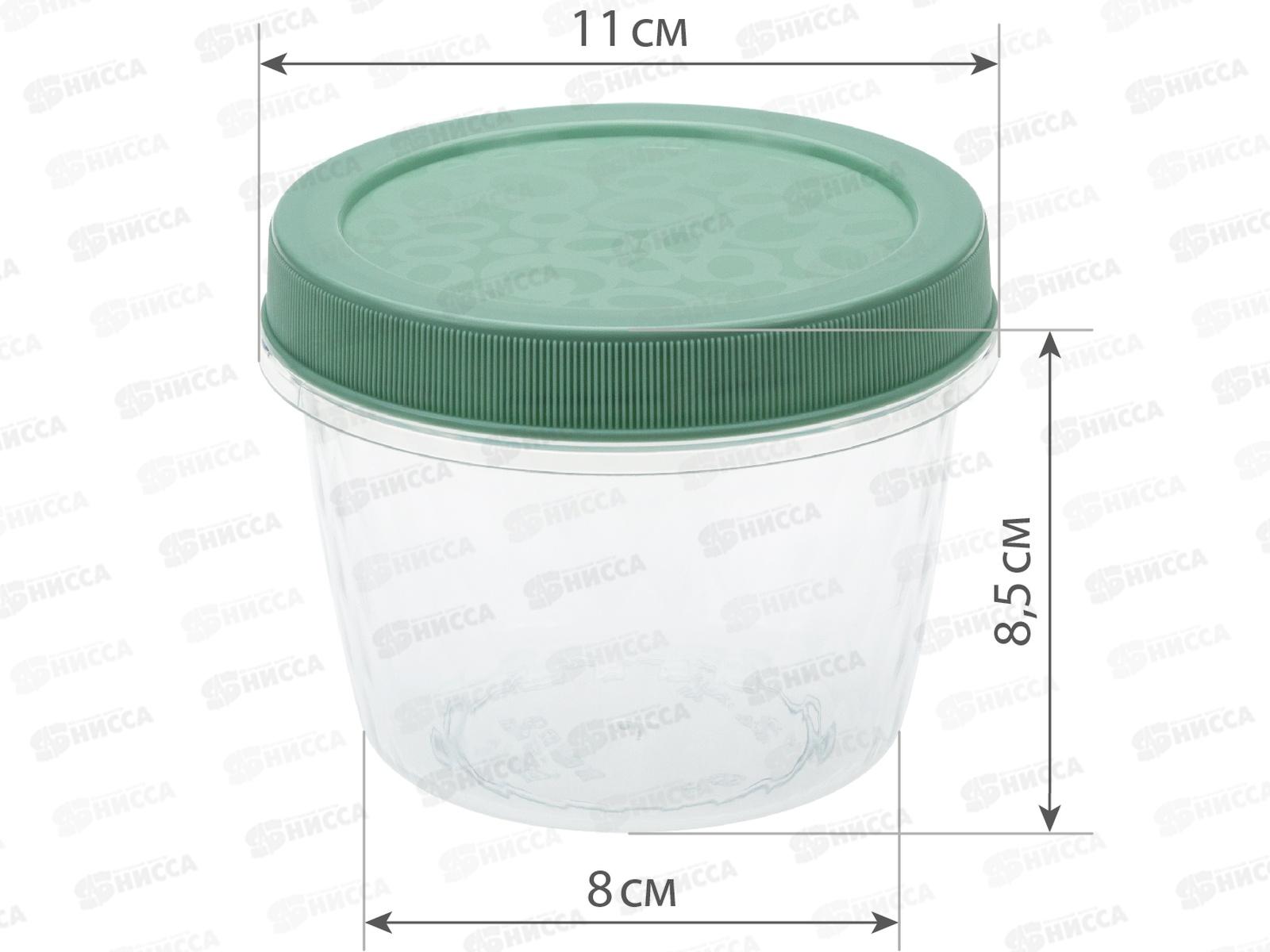 Емкость для продуктов  &quotРОЛЛ&quot 0,55л Микс М1473 *22