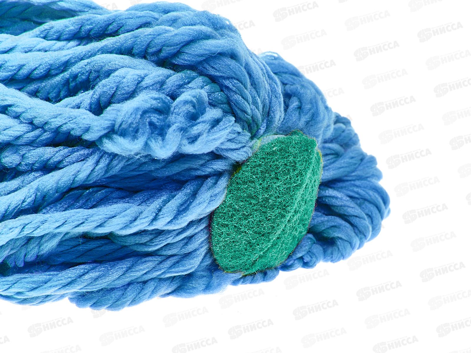 Швабра твист &quotМамонтенок&quot микрофибра не телескопическая ручка  KD-8200