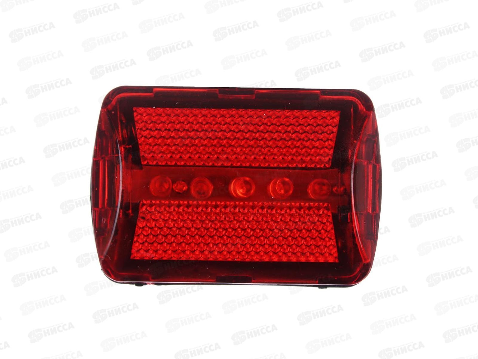 Фонарь велосипедный SILAPRO задний 7 режимов  6*4,5*3см 195-015 г