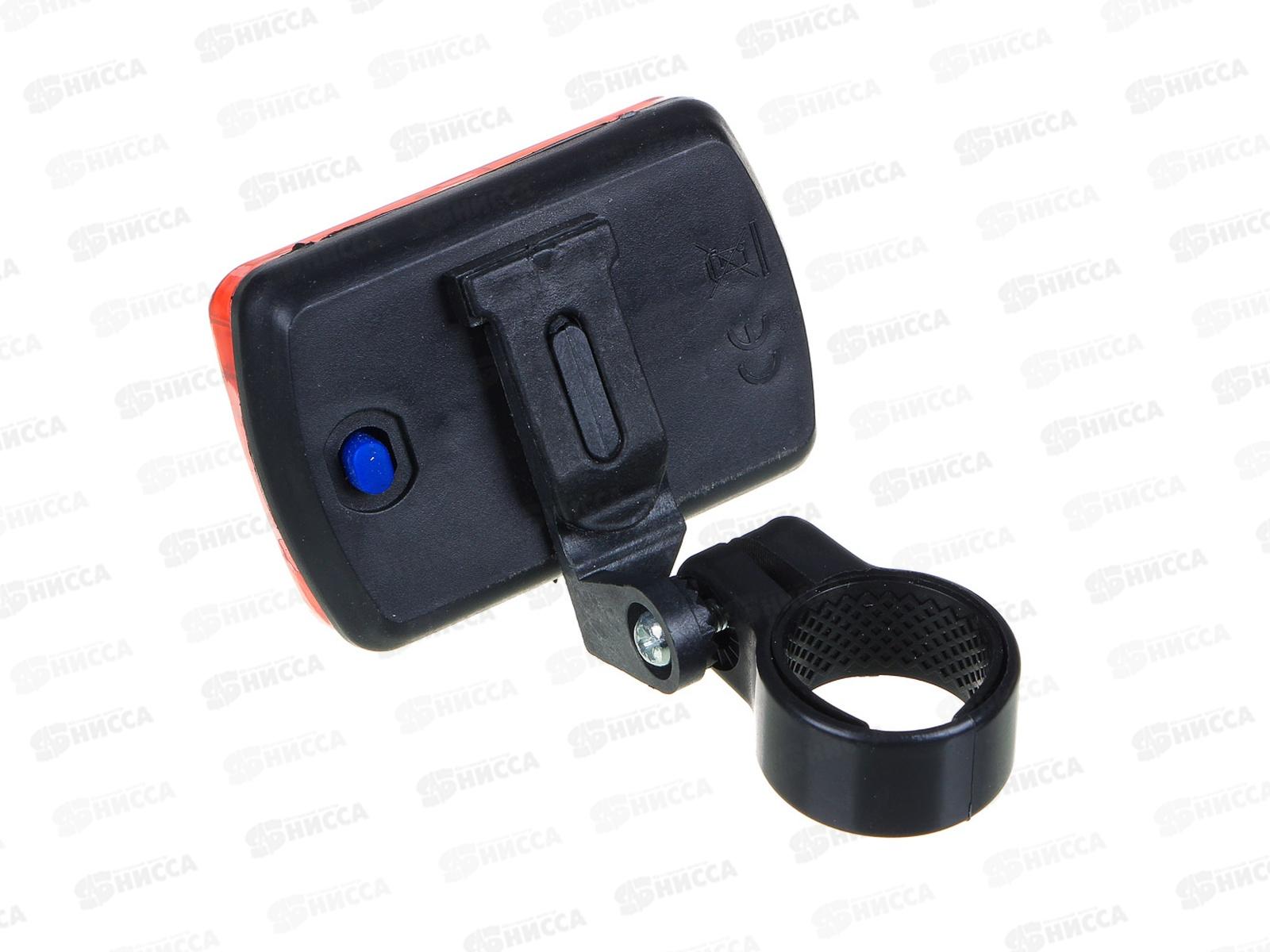 Фонарь велосипедный SILAPRO задний 7 режимов  6*4,5*3см 195-015 г