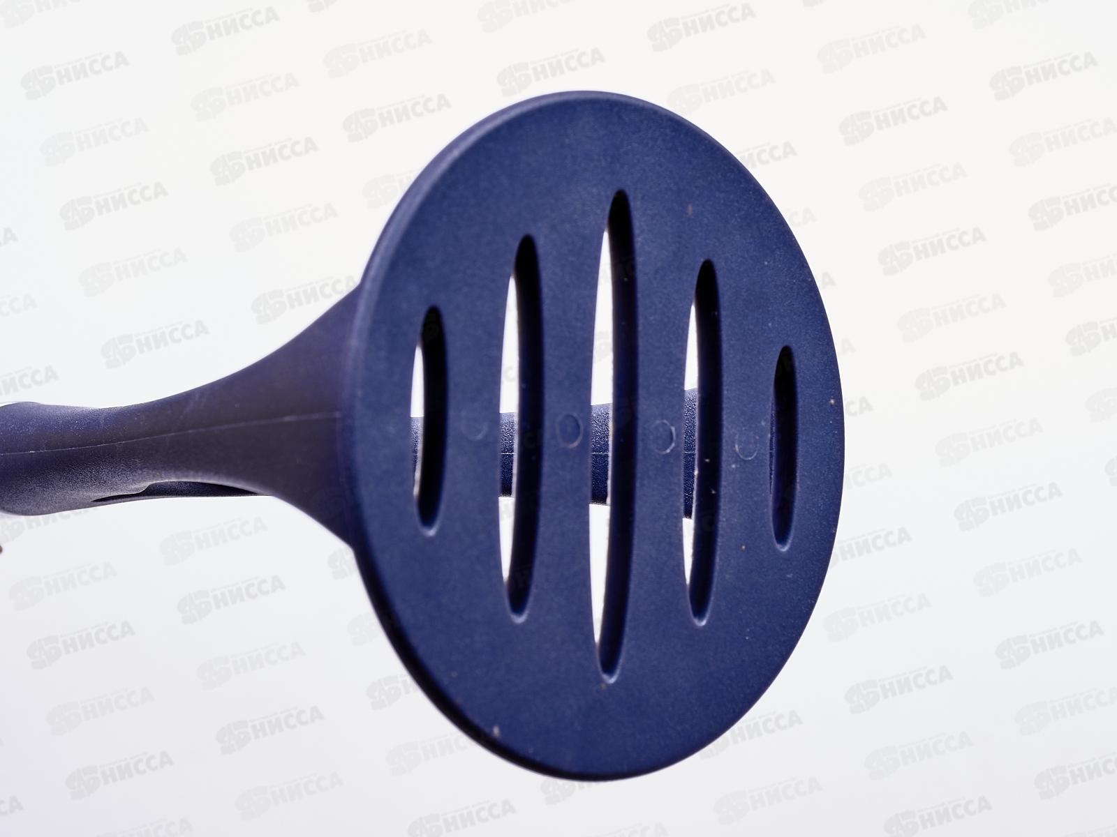 Толкушка нейлоновая деревянная ручка 17304 *24/72