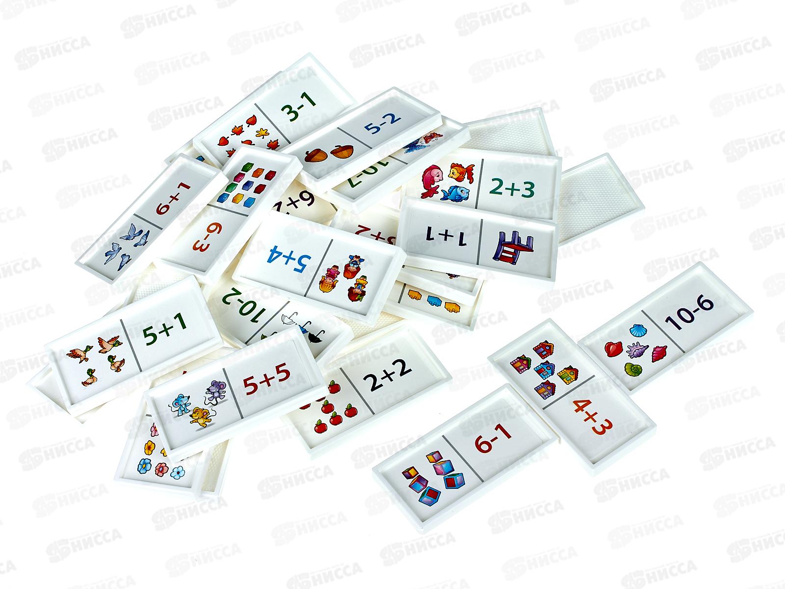 Логическое Домино Веселая математика, ИД-5429 *24