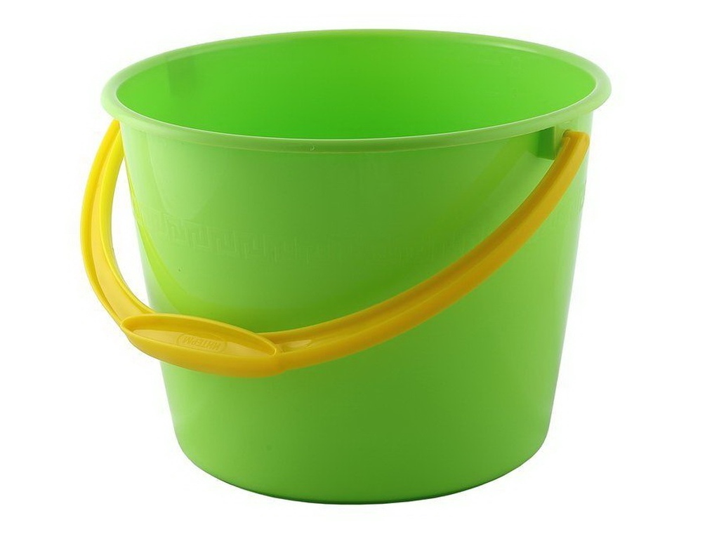 Ведро-лукошко 9л  красный ИНТ