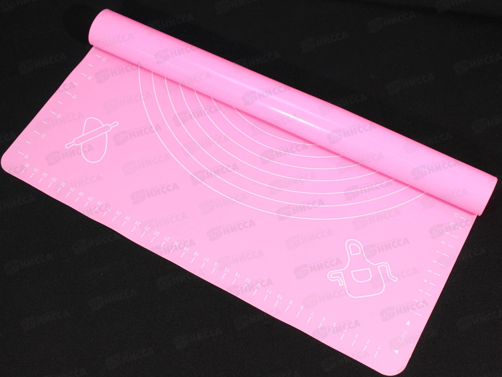 Коврик для раскатки выпечки теста 40*50см силиконовый (051644)  Ж