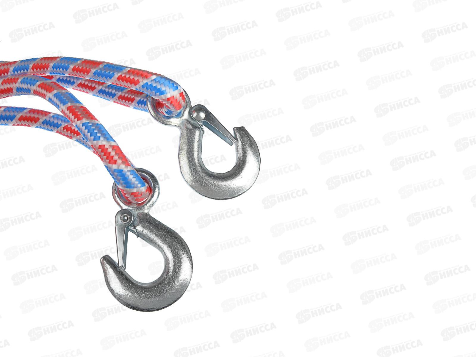 Трос буксировочный 5тонн (авиационный капрон) в пакете Galaxy 773-023 г