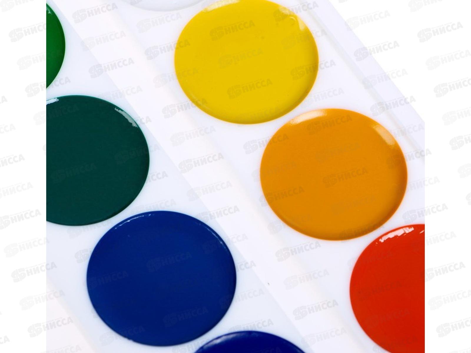 Акварель ЛУЧ медовая Школа творчества 14цветов, без кисти, пластиковая упаковка 29с1757-08*36