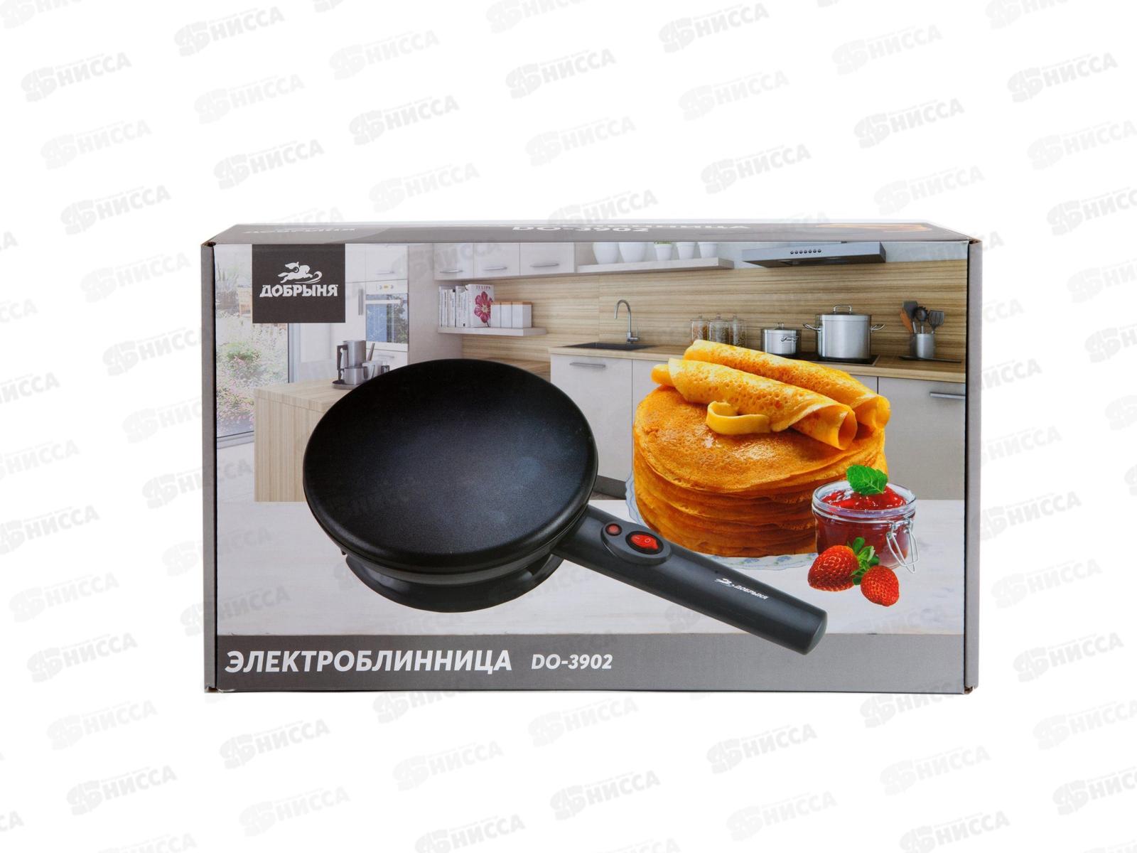 Блинница DO-3903 700Вт 20см черный провод  Добрыня