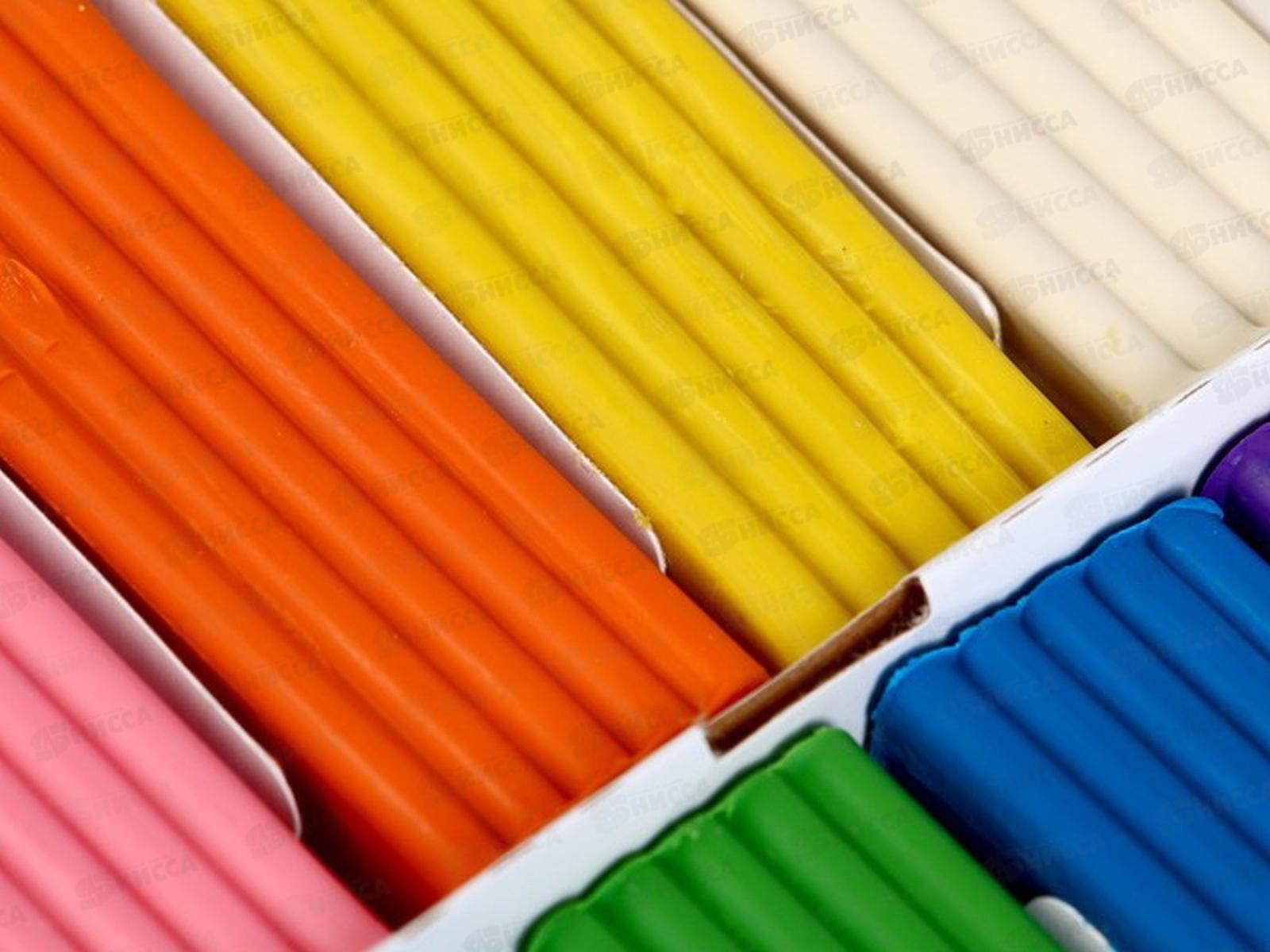 Пластилин 12цветов  ЛУЧ Школа творчества, 29с1763-08 *20