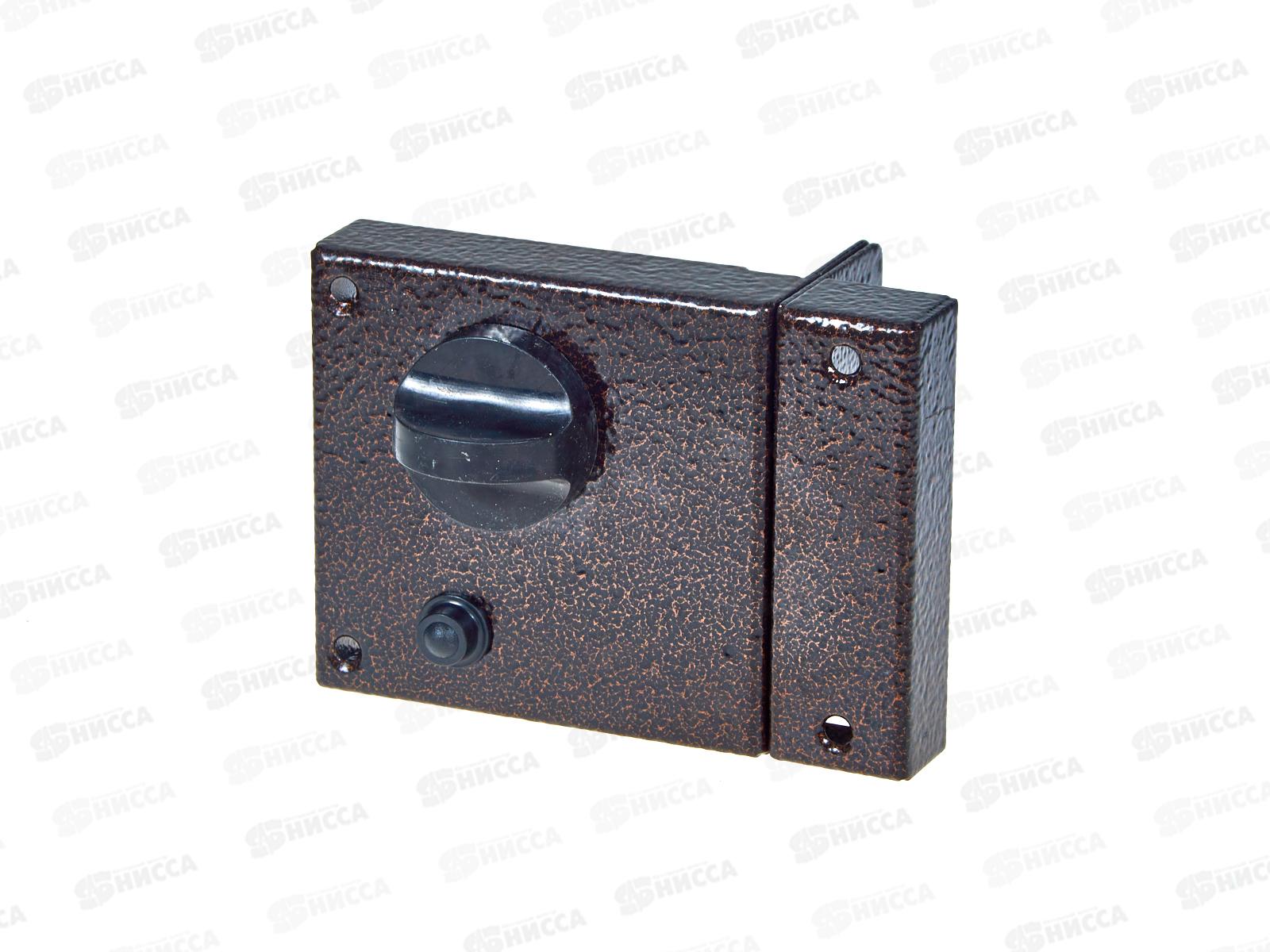 Замок накладной 3Н3 цилиндровый 2кл (медь) Омега