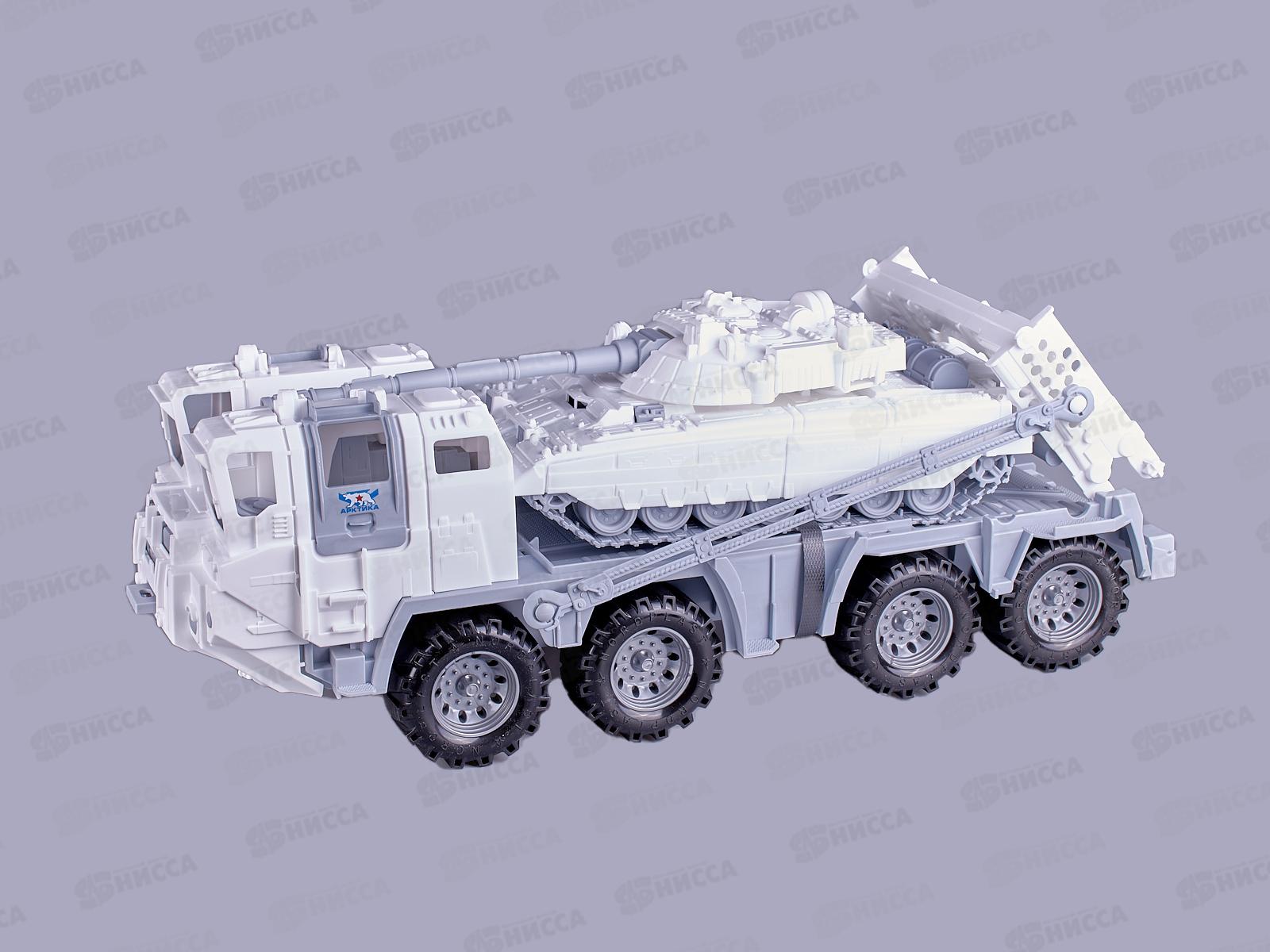 Машина Военный тягач &quotАрктика&quot с кунгом 287   *4