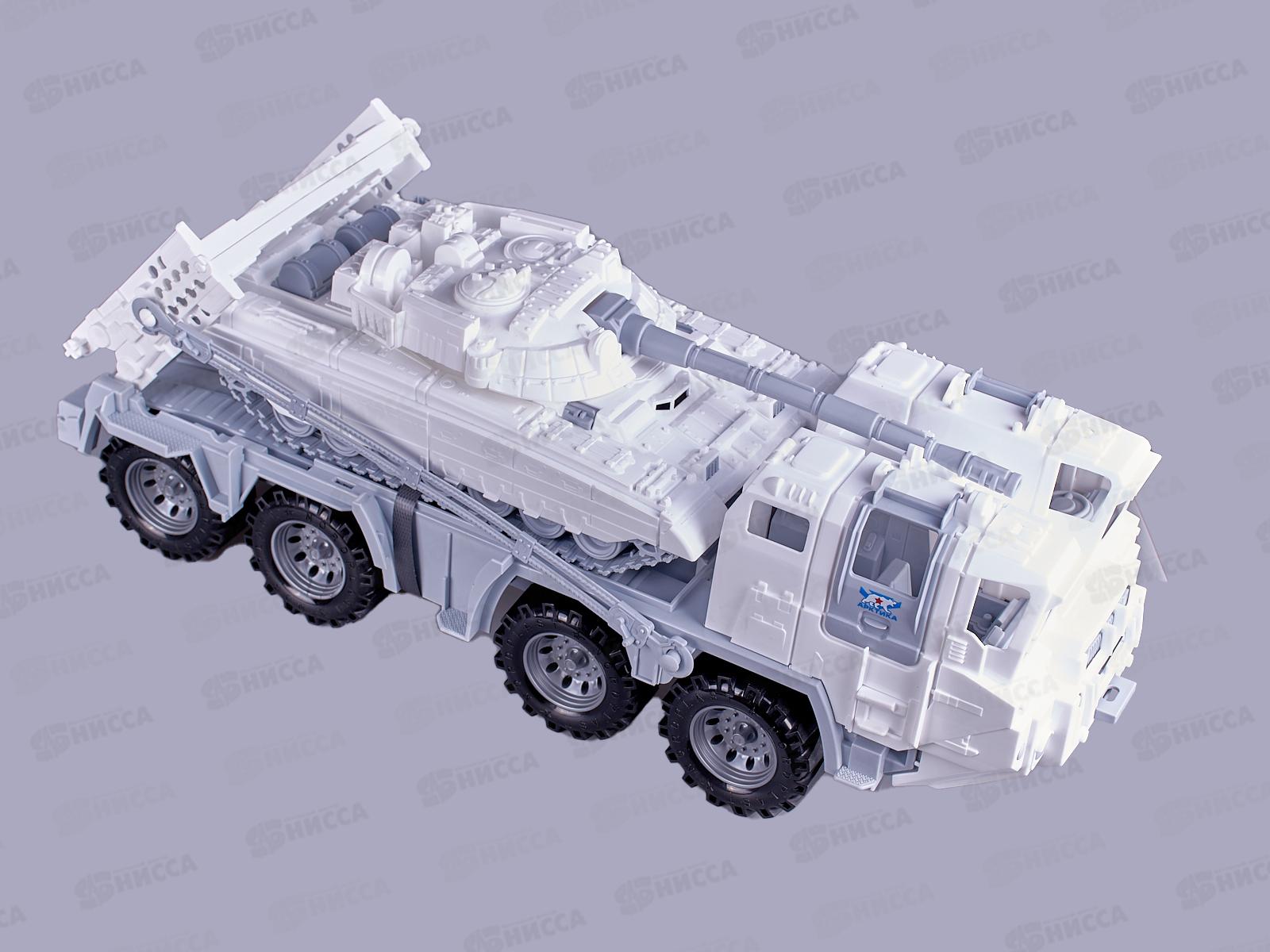 Машина Военный тягач &quotАрктика&quot с кунгом 287   *4