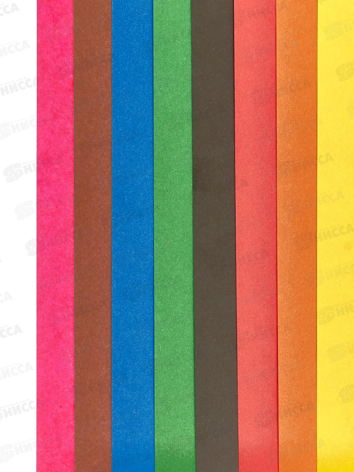 Цветная бумага 8л 8цв Союзбланкиздат, Джунгли 41709 *50