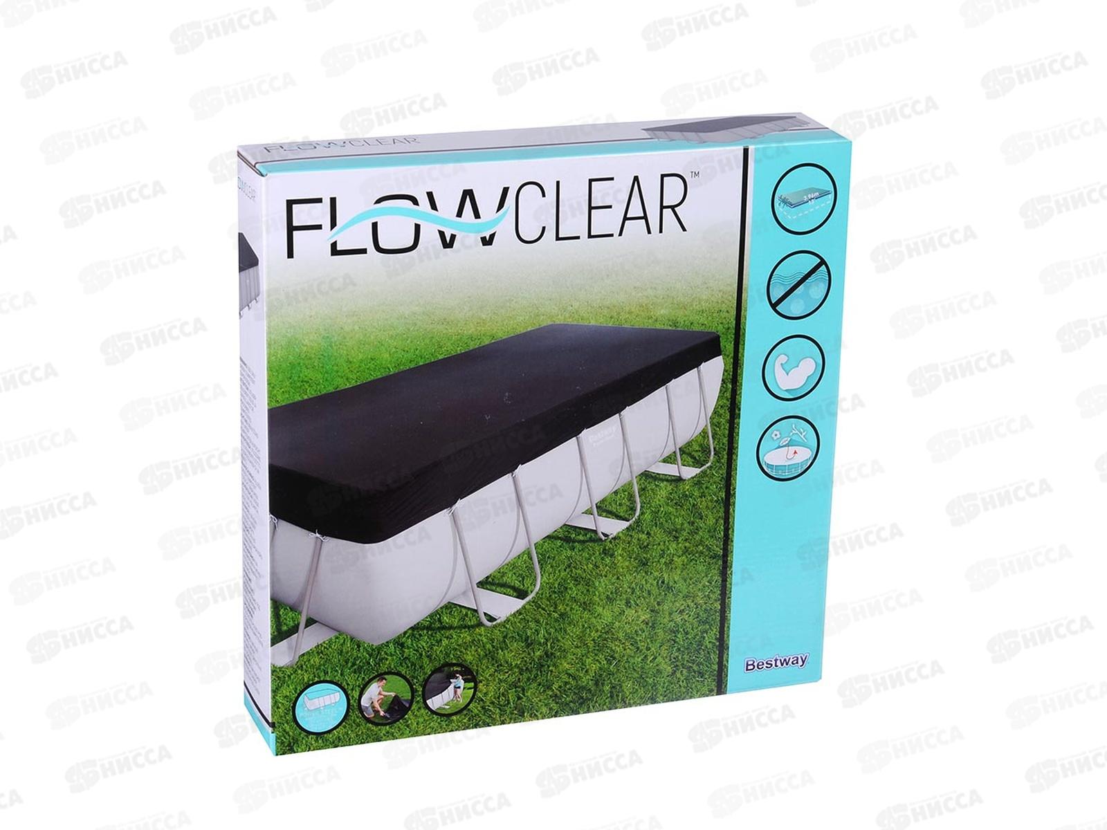 Тент д/прямоуг каркасного бассейна 58232 (404*201*100см) Bestway *6