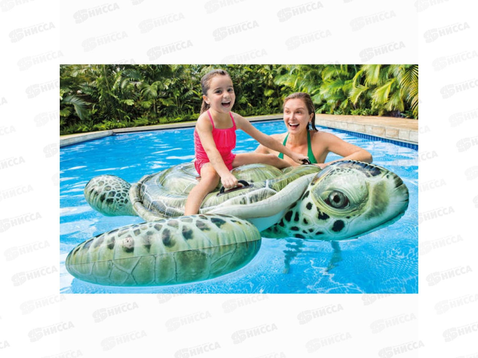 Плот над. 57555 Настоящая черепаха (191*17см) INTEX   *4