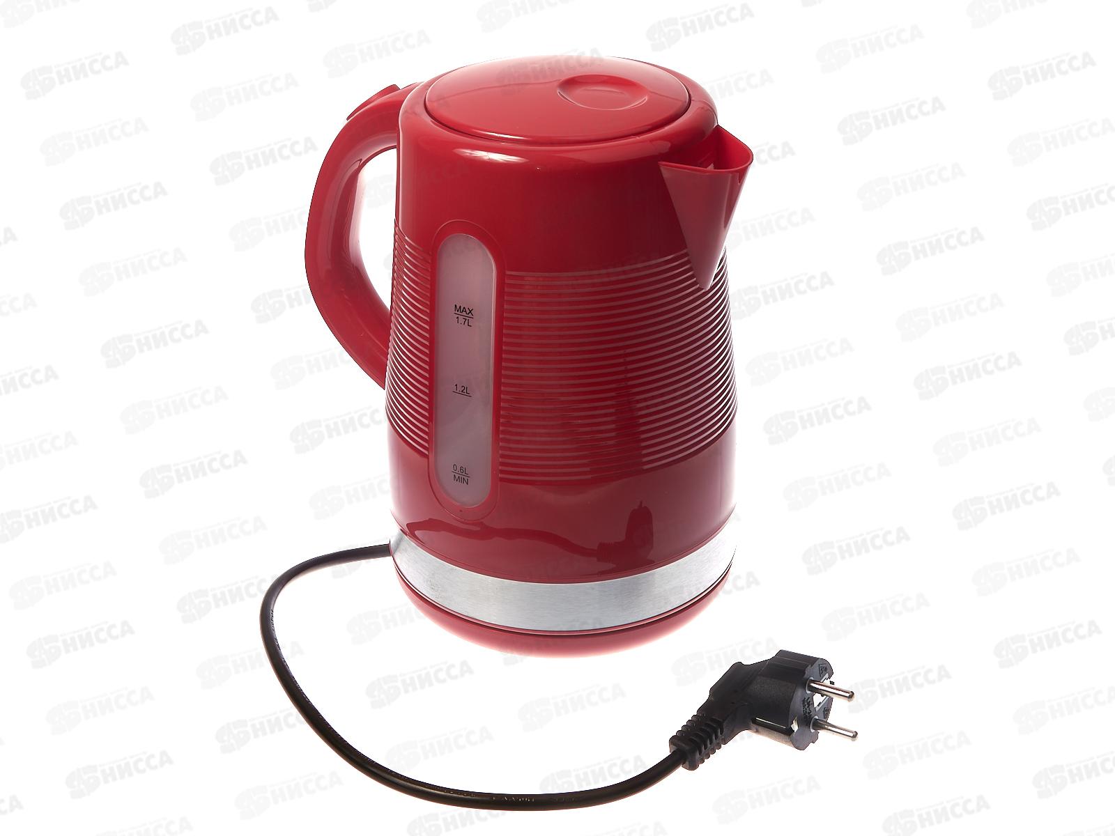 Чайник электрический SA-2343R (1,7) красный