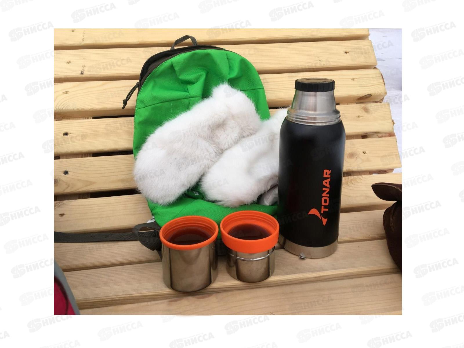 Термос TONAR HS.TM-039 1000мл 2 крышки-кружки 213754