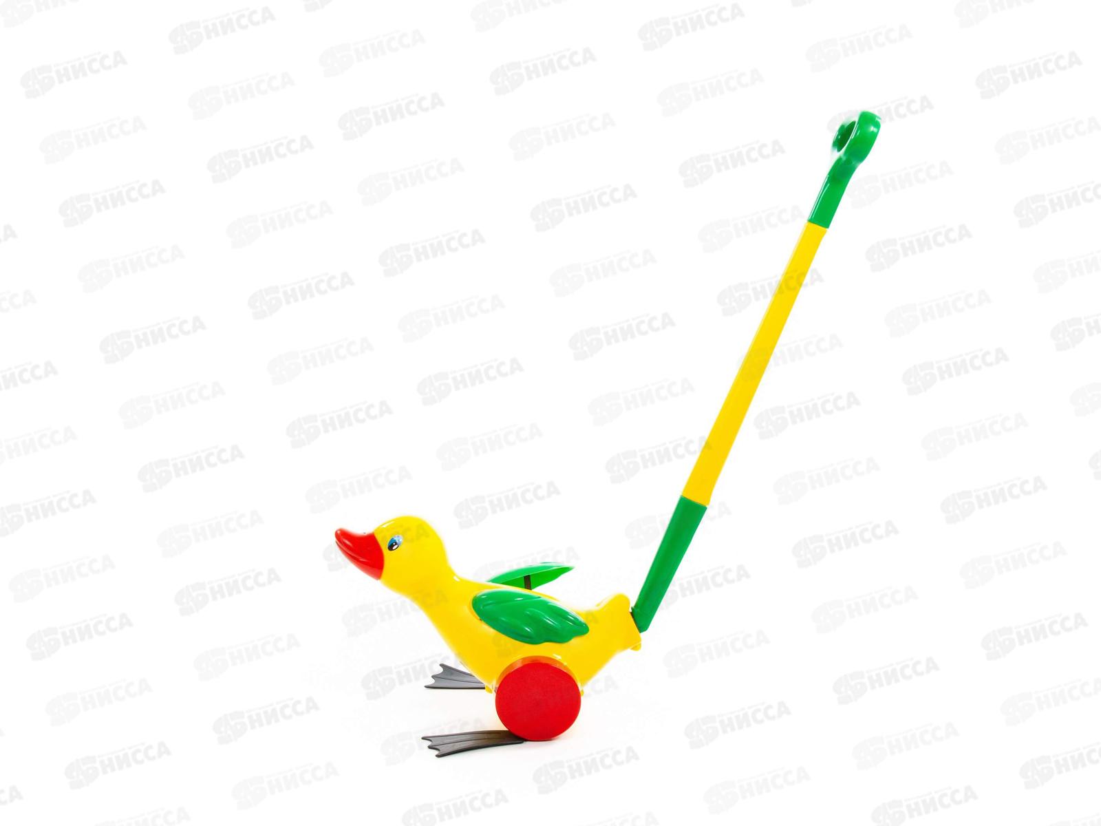 Каталка &quotУтенок&quot с ручкой 7925 *14