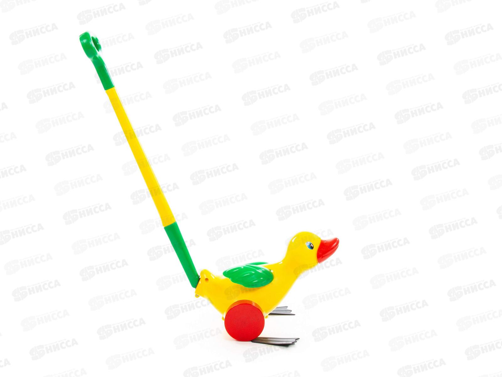 Каталка &quotУтенок&quot с ручкой 7925 *14