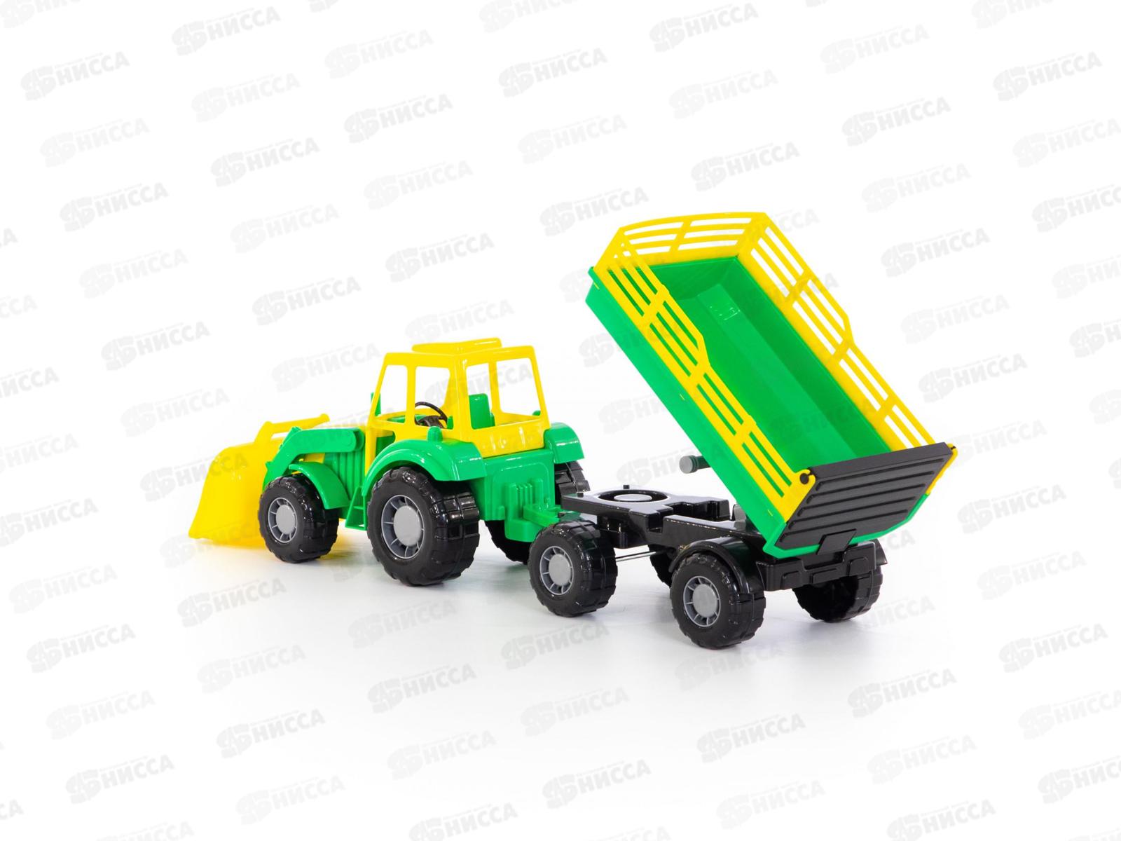 Трактор &quotАлтай&quot с прицепом и ковшом №2 35363 *6