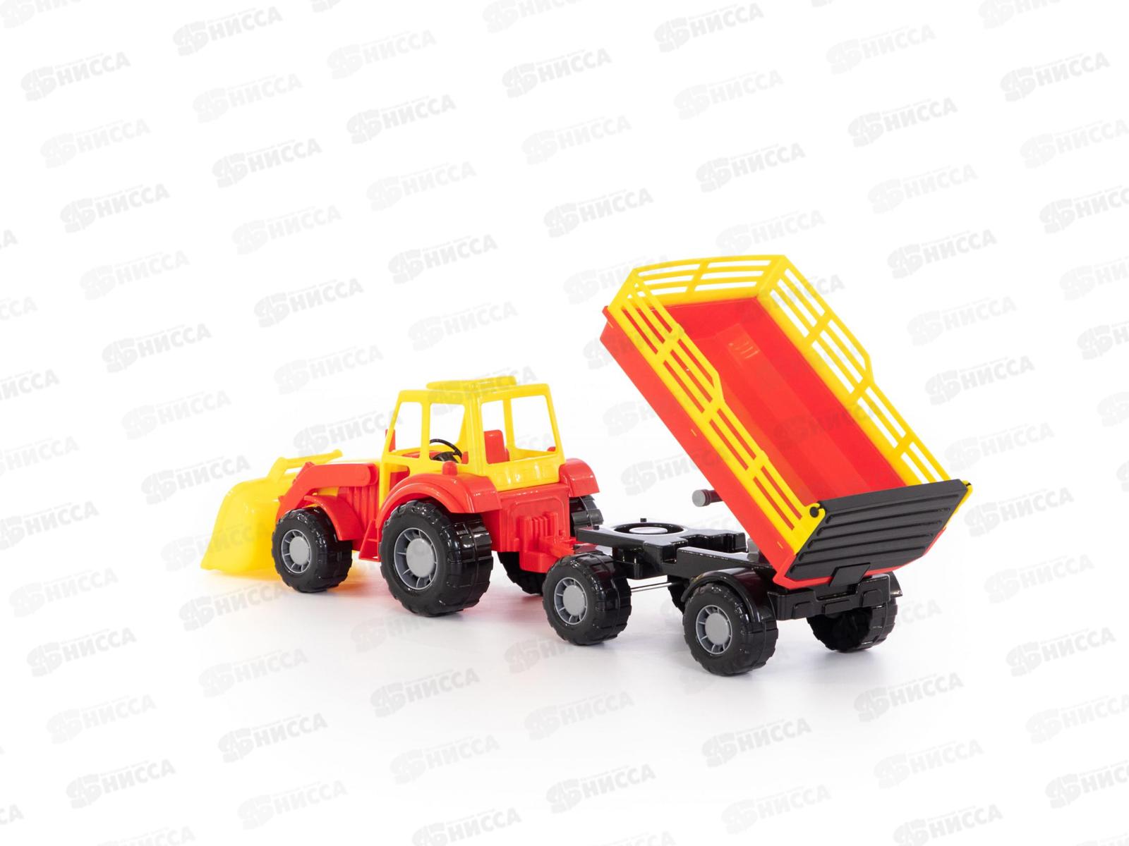 Трактор &quotАлтай&quot с прицепом и ковшом №2 35363 *6